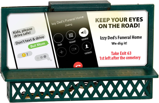 Safe Driving Lighted Billboard-1