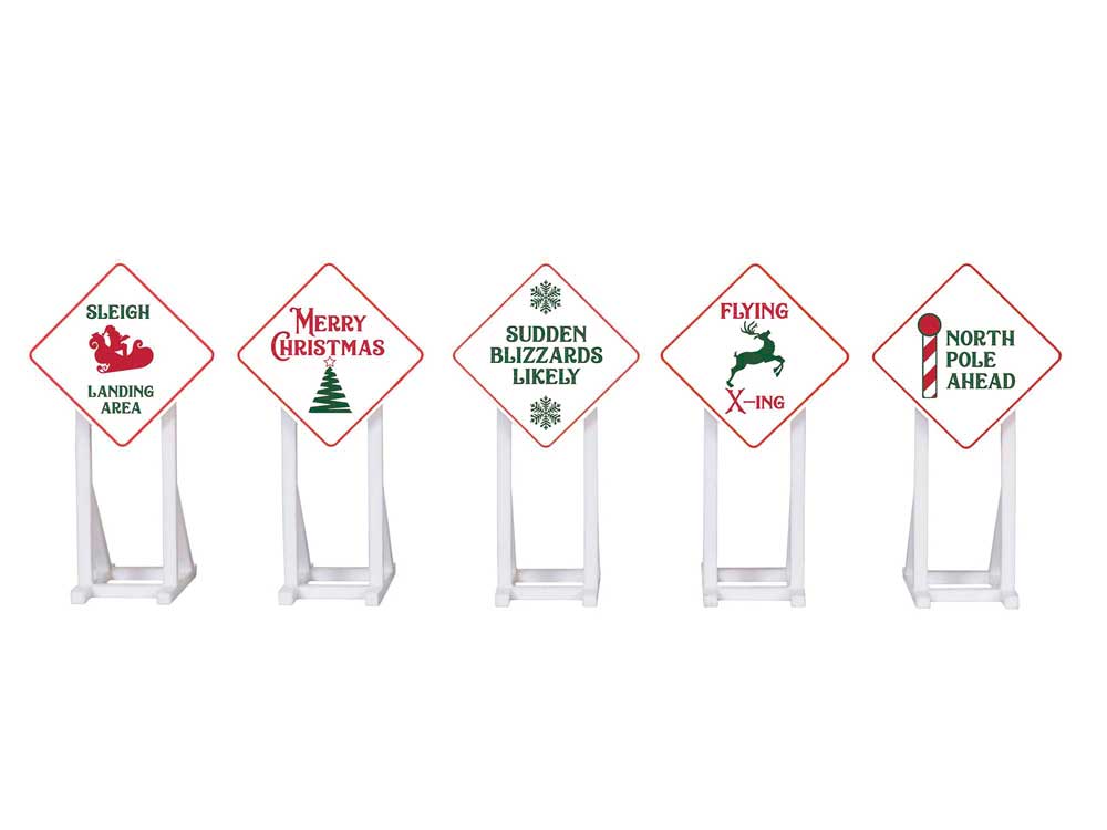 Signs -- Christmas pkg(5)