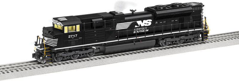 EMD SD70M-2 - 3-Rail - Legacy Sound and Control -- Norfolk Southern 2717 (black, Horse Head Logo)