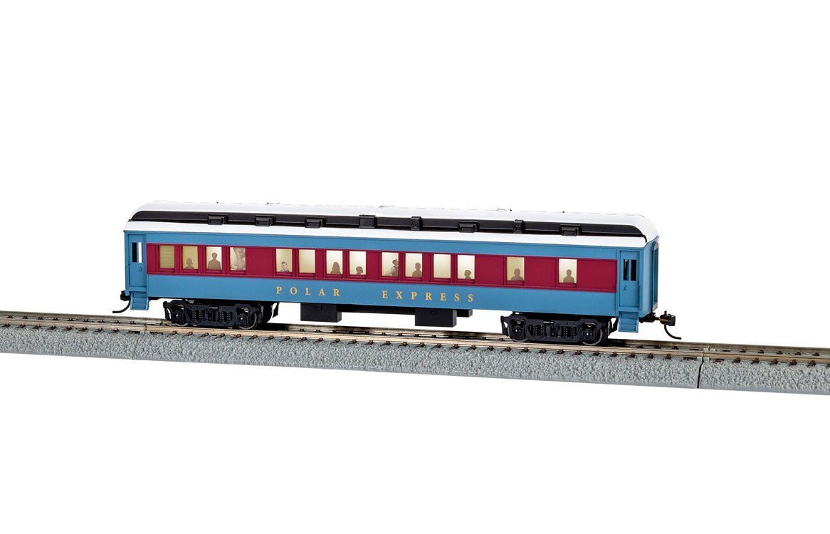 Heavyweight Coach - Ready to Run -- The Polar Express (blue, red)
