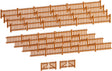 Picket Fence -- 54"  136cm (brown)-1