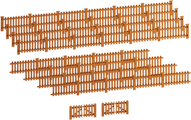 Picket Fence -- 54"  136cm (brown)-1