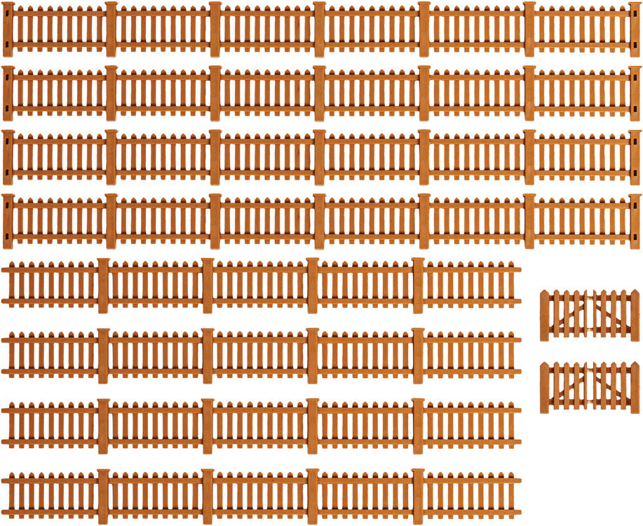 Picket Fence -- 54"  136cm (brown)-2