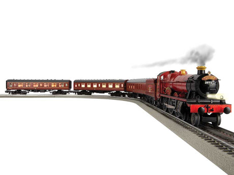 Harry Potter Hogwarts Express - 3-Rail - LionChief 5.0 Bluetooth Sound and Con -- 4-6-0 Locomotive, 3 Cars; FastTrack(R) Oval, Power Pack, Remote-4