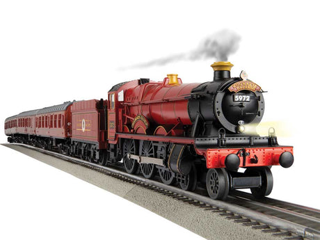 Harry Potter Hogwarts Express - 3-Rail - LionChief 5.0 Bluetooth Sound and Con -- 4-6-0 Locomotive, 3 Cars; FastTrack(R) Oval, Power Pack, Remote-5