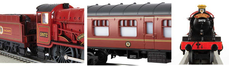 Harry Potter Hogwarts Express - 3-Rail - LionChief 5.0 Bluetooth Sound and Con -- 4-6-0 Locomotive, 3 Cars; FastTrack(R) Oval, Power Pack, Remote-6