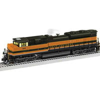 EMD SD70ACe - 3-Rail - Legacy Sound and Control, Smoke -- Great Northern 1889 (Fantasy Scheme, Pullman Green, Omaha Orange)