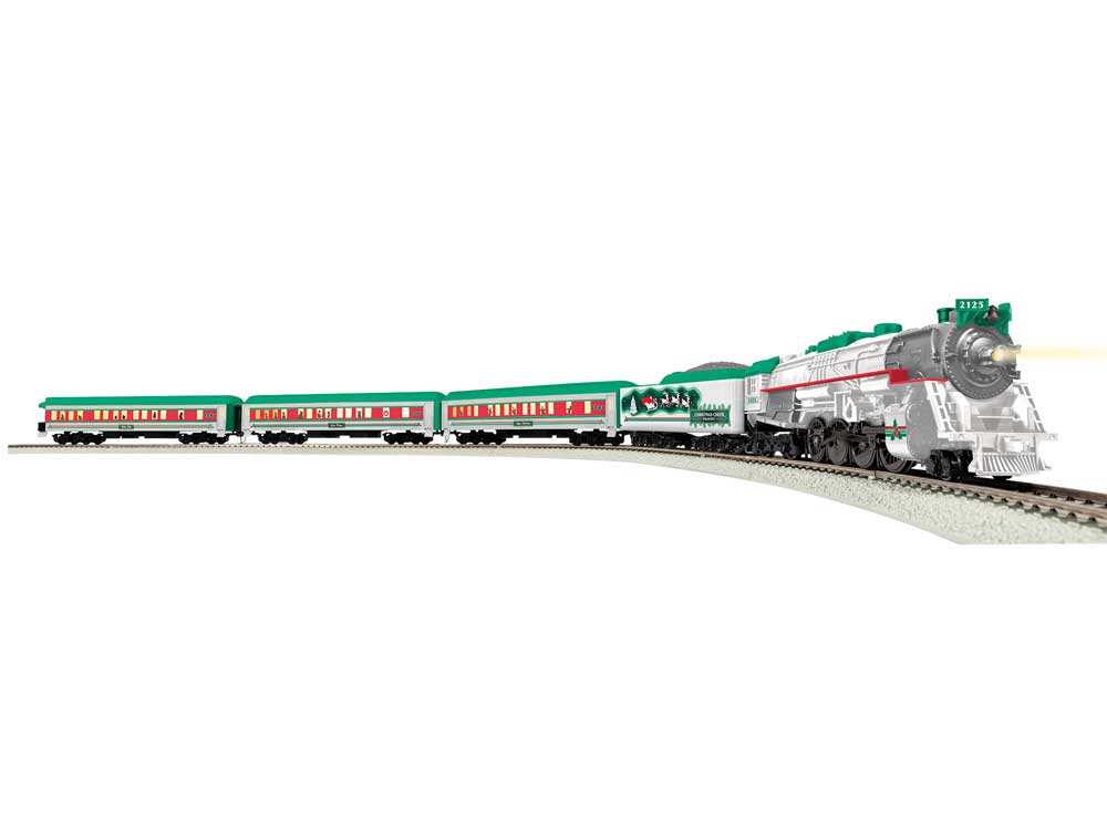 Holiday Passenger Train Set -- Christmas Cheer Transit-1