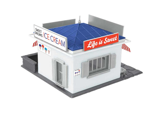 Ice Cream Shop -- Kit - 3 x 3 x 1-7/8"-1