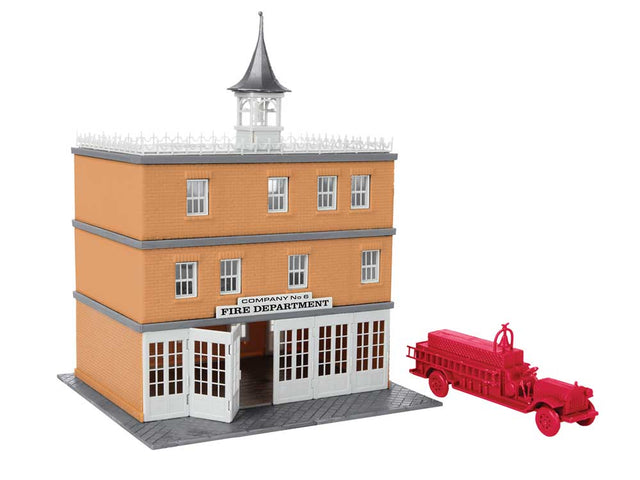 Fire Department with 2 Fire Trucks -- Kit