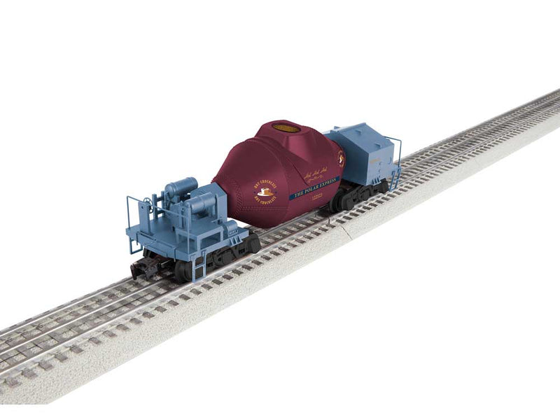 Hot Metal Car (Torpedo Car) - 3-Rail - Ready to Run -- Polar Express Hot Chocolate Thermos Car (blue, red)