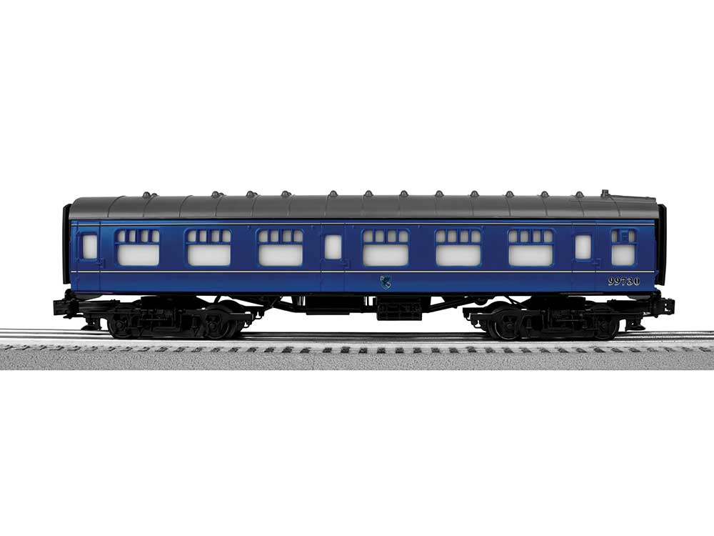 British Coach - 3-Rail - Ready to Run - Harry Potter(TM) -- Ravenclaw (green, gray)