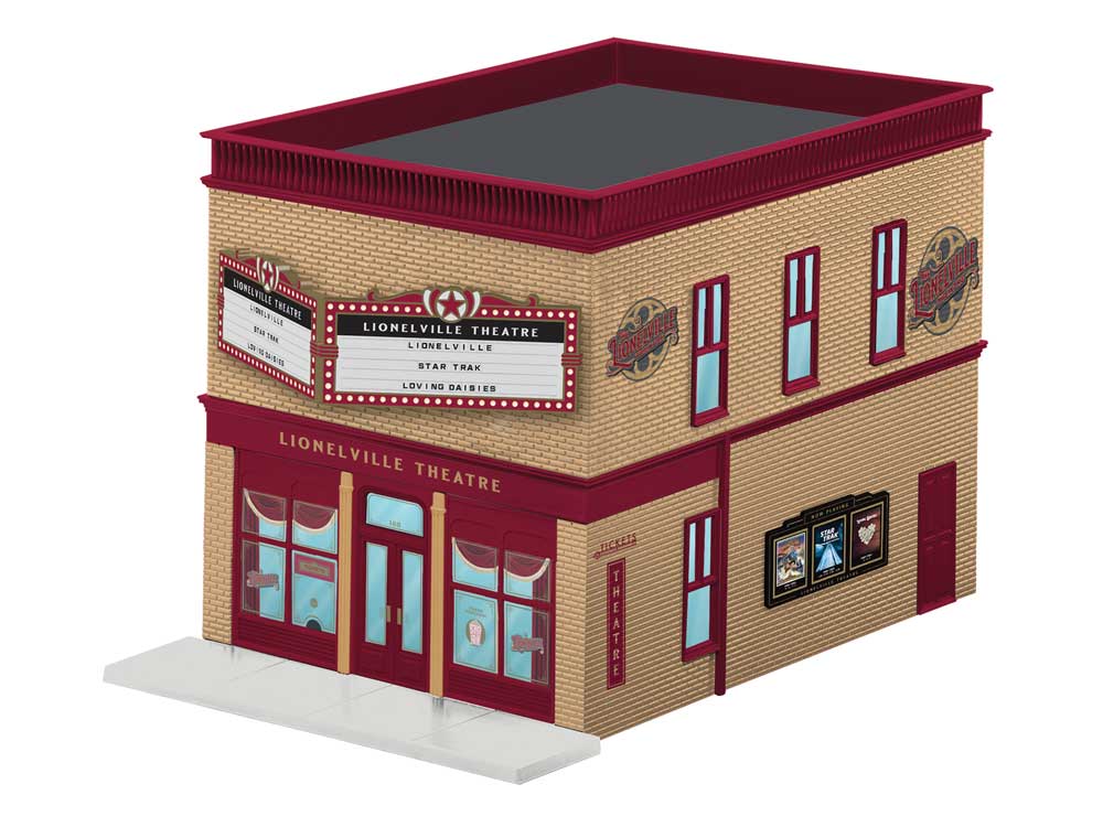Lionel Theatre -- Assembled - 9-1/4 x 6 x 6"