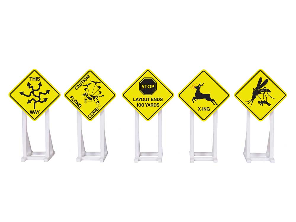 Unique Road Signs 5pk