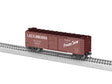 40' Steel Boxcar - Ready to Run -- Delaware, Lackawanna & Western #30710 (Boxcar Red, Phoebe Snow Slogan)