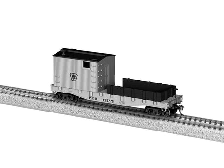 Work Caboose - Ready to Run -- Pennsylvania Railroad #495779 (gray, black)