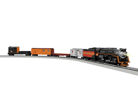 Berkshire Steam Freight Set - LionChief Sound and Control -- Southern Pacific 2-8-4, 4 Cars, FasTrack(R) Oval, Power Pack, Controller-1