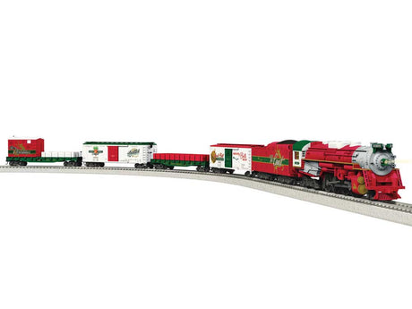 Comet Steam Freight Set - LionChief Sound and Control -- 2-8-4, 4 Cars, FasTrack(R) Oval, Power Pack, Controller-1
