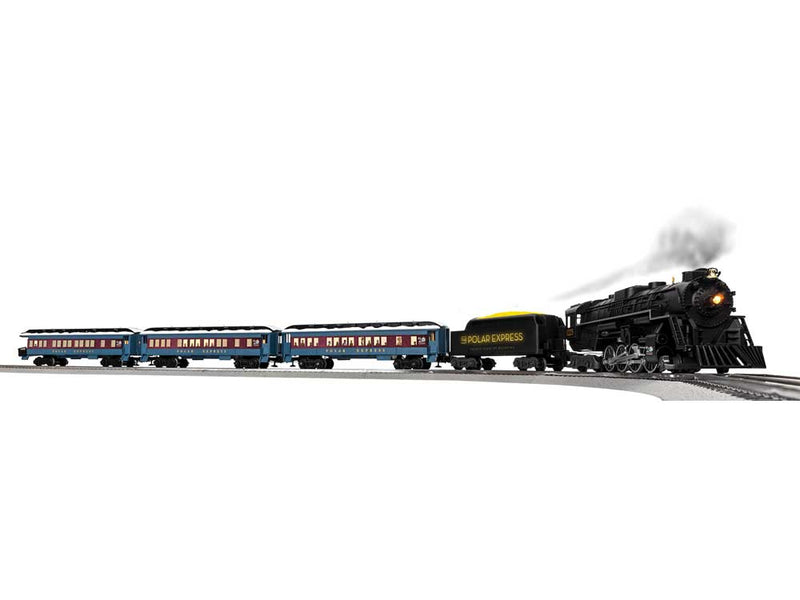 The Polar Express(TM) 20th Anniversary Set - LionChief Sound, Smoke & Contro -- 2-8-4 Berkshire, 3 Cars, FasTrack Oval, Remote Controller