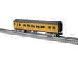 13" Streamlined Coach - 3-Rail - Ready to Run -- Union Pacific #590 (Armour Yellow, gray, red)