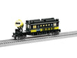 Bat Signal Caboose w/Floodlight - 3-Rail - Ready to Run -- Batman 85th Anniversary (black, yellow)