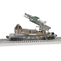 Weather Balloon Defense 2-Car Set - 3-Rail - Ready-to-Run -- Balloon Launcher USA #2423, Missle Launcher USA #1776