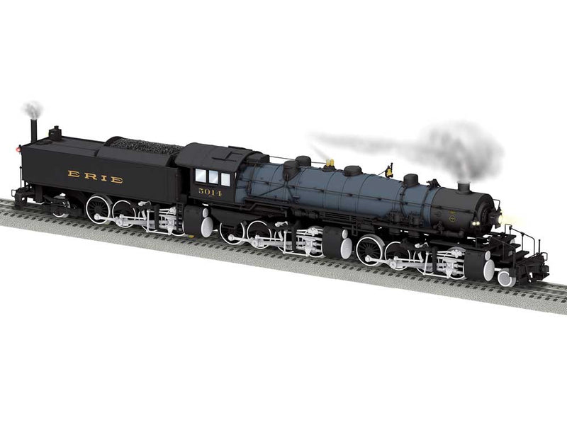2-8-8-8-2 Triplex - 3-Rail w/Legacy Sound, Control & Smoke - Vision -- Erie #5014 (black, blue)