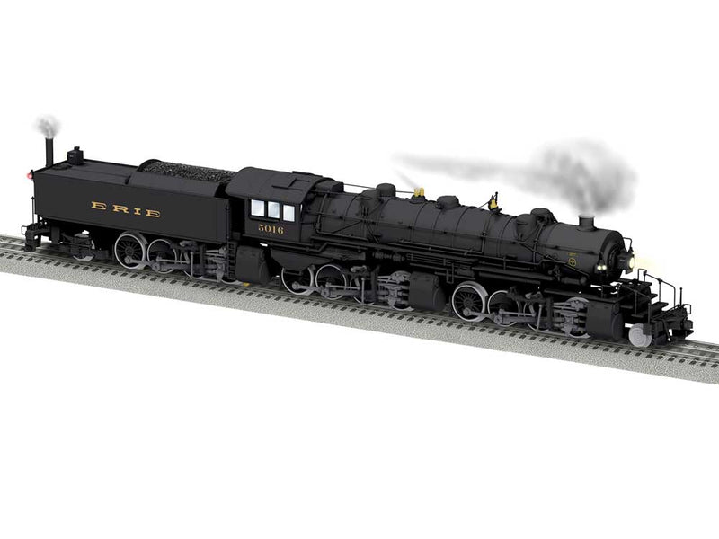 2-8-8-8-2 Triplex - 3-Rail w/Legacy Sound, Control & Smoke - Vision -- Erie #5016 (black)