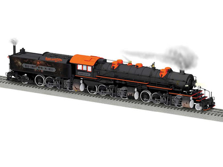 2-8-8-8-2 Triplex - 3-Rail w/Legacy Sound, Control & Smoke - Vision -- Halloween #3131 (black, orange)