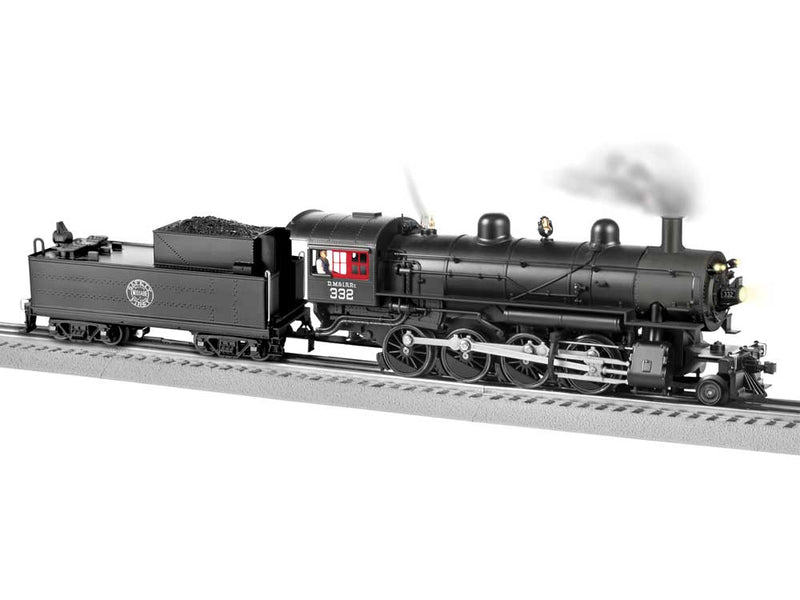 2-8-0 Consolidation - 3-Rail w/Legacy Sound, Control & Smoke - Vision -- Duluth, Missabe & Iron Range #332 (black)