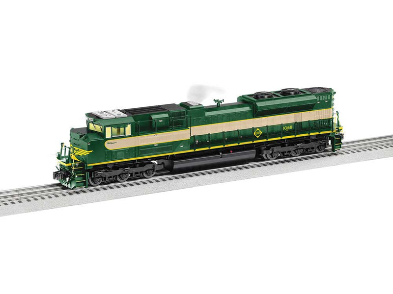 EMD SD70ACe - Non-Powered - 3-Rail - Legacy Sound & Smoke -- Norfolk Southern #1068 (Erie Heritage, 2-Tone Green)