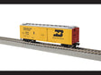 40' Steel Reefer - Ready to Run -- Burlington Northern #70704 (yellow, silver, Boxcar Red)