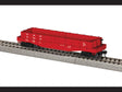 40' Flatcar w/Wood Sides (Gondola) - Ready to Run -- Delaware & Hudson #8148 (red)
