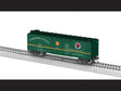 40' Steel Flat-End Boxcar - Ready to Run -- Northern Pacific #98583 (green, yellow, North Coast Limited Slogan)