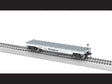40' Steel-Deck Steel Mill Flatcar - Ready to Run -- Westinghouse #4440 (silver)
