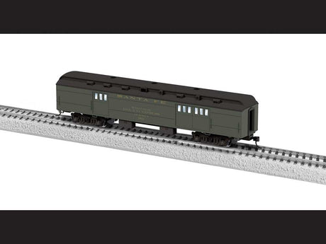 Heavyweight Baggage - Ready to Run -- Santa Fe #1922 (Pullman green, black)