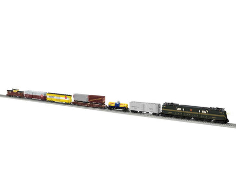 Electric Freight Train-Only Set - 3-Rail - Legacy Sound & Control -- Pennsylvania Railroad #4828 GG1, 6 Cars