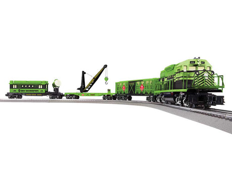 Area 51 UFO Recovery Set - 3-Rail - LionChief Sound & Control -- GP38, 3 Cars, FasTrack Oval, LionChief Remote, Power Supply-1