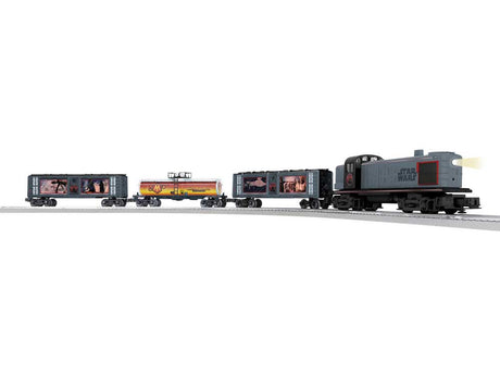 Star Wars Empire Set - 3-Rail - LionChief Bluetooth 5.0 Sound & Control -- Alco RS3, 3 Cars, FasTrack Oval, Remote Controller-1