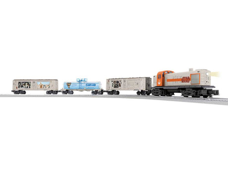 Star Wars Empire Set - 3-Rail - LionChief Bluetooth 5.0 Sound & Control -- Alco RS3, 3 Cars, FasTrack Oval, Remote Controller-1