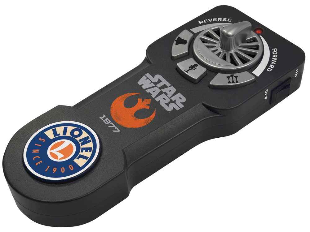 Star Wars Empire Set - 3-Rail - LionChief Bluetooth 5.0 Sound & Control -- Alco RS3, 3 Cars, FasTrack Oval, Remote Controller-2