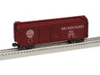 Pennsylvania Railroad X31b 40' Double-Door Boxcar - 3-Rail - Ready to Run -- Seaboard Air Line #11041 (Boxcar red, white, red, Heart Logo)