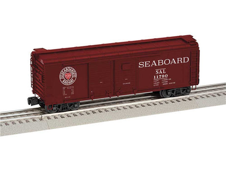 Pennsylvania Railroad X31b 40' Double-Door Boxcar - 3-Rail - Ready to Run -- Seaboard Air Line #11790 (Boxcar red, white, red, Heart Logo)