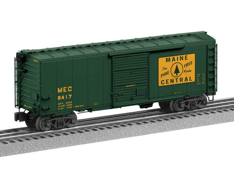 PS-1 Boxcar with FreightSounds(R) - 3-Rail - Ready to Run -- Maine Central #8417 (green, Harvest Gold)