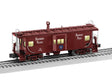 Bay Window Caboose - 3-Rail - Ready to Run -- Southern Pacific #4726 (Railroad Police, Boxcar Red)