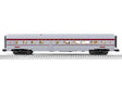 18" Streamlined Fluted Diner - 3-Rail - Ready to Run - StationSounds -- Pennsylvania Railroad #4526 (silver, Tuscan)