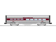 15" Fluted-Side Diner w/StationSounds - 3-Rail - Ready to Run -- Lionel Lines (aluminum, brown)
