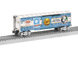Steel Boxcar - 3-Rail - Ready to Run -- Thomas & Friends(TM) (80th Anniversary, blue, white)-1