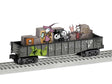 Animated Chase Gondola - 3-Rail - Ready to Run -- Nightmare Before Christmas (Lock, Shock & Barrel; gray, green)