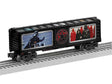 Steel Boxcar - 3-Rail - Ready to Run -- Star Wars(TM) Darth Vader (black, Full-Color Sides)-1